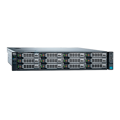 Сервер Dell PowerEdge R730xd noCPU 24хDDR4 mini H730 iDRAC 2х750W PSU Ethernet 4х1Gb/s 12х3,5" 2x2,5" FCLGA2011-3